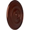 Ekena Millwork Traditional Reece Ceiling Medallion (Canopies up to 5 7/8"), 24 3/8"OD x 1 1/8"P, Antique Copper CM24REACS - alternate 2